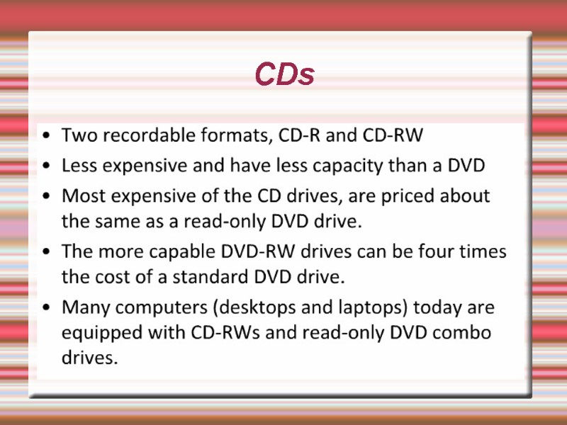 CDs